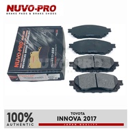 Nuvo-Pro Brake Pad Front Toyota Innova 2016-2022 VA-2844K SET