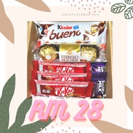 Chocolate Box/Gift box/Surprise box/Kinder bueno/Forero Rocher /Cadbury