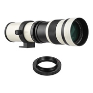 Camera MF Super Telephoto Zoom Lens F/8.3-16 420-800mm T2 Mount with AI-mount Adapter Ring Universal 1/4 Thread Replacement for Nikon AI-mount D50 D90 D5100 D7000 D3 D5100 D3100 D3000 D60 Cameras