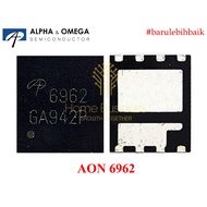 IC Mosfet AON6962 AON 6962 AOS Dual N-Channel Nchannel N-Ch Nch 30V 50A 80A DFN5x6 Original