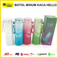 Hello MASTER GLASS Drinking BOTTLE GRADIENT GLASS BOTTLE HELLO MASTER GLASS Drinking BOTTLE WATER BO
