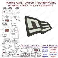 New ERA 02 LOGO EMBROIDERED PATCHES/EMBLEM BET BRAND CLOTHING