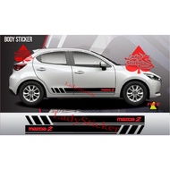 MAZDA CX2 CAR CUTTING STICKER MAZDA SPEED CX2 CAR LIST STICKER