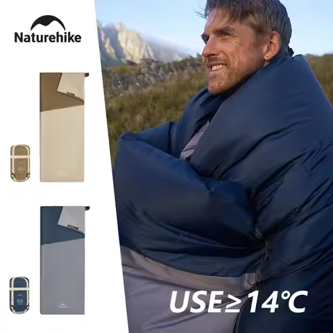 Naturehike Sleeping Bag Camping PL01 Ultralight Spliceable Sleeping Bags Portable Summer Envelope Sl