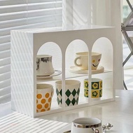 Premium Arch Shelf ins Storage Rack Desktop Cup Holder Perfume Storage Rack Mug Holder Desktop Displ