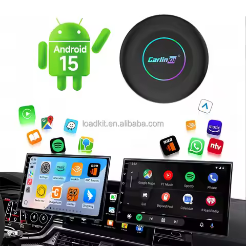 Carlinkit SM6350 Android 15 Carplay AI Box Wireless Carplay Smart 8GB 128GB Heat Dissipation Ai Box 