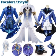Fontaine Furina Focalors Cosplay Costume Genshin Furina Costume Impact Furina Cosplay Costume Dress 