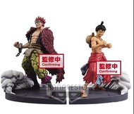 全新 正版 金證 日版 景品 航海王 海賊王 One piece 魯夫 基德 對戰組 LOG FILE SELECTION 最惡世代 Eustass Kid LUFFY 火焰三兄弟 路飛 蒙其·D·魯夫 尤斯塔斯·基德