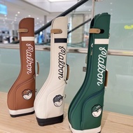 NEW Style MALBON GOLF Bag GUN Bag Unisex GOLF GUN Bag Trendy Fashion PU Small Ball Bag NEW MALBON GO
