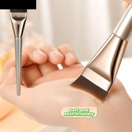 AUBREY1 Liquid Foundation Brush, Dense Bristle Ultra-thin Tail Crescent Makeup Brush, Seamless Makeu