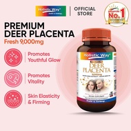 Holistic Way Premium Deer Placenta Fresh 9000mg (60 Softgels)