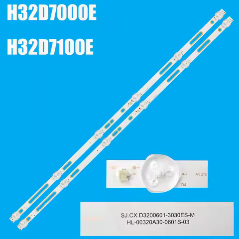 1/5/10 set LED Backlight strip for prestigio ptv32ss04z AMCV LE-32ZTH15 Argento IP-LE32 SJ.CX.D32006