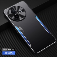 เคส Vivo Y39 5G สำหรับ Vivo Y39 5G【อลูมิเนียมอัลลอยด้าน + TPU + PC เคสโทรศัพท์ กันกระแทก 】