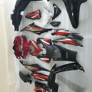 [TẶNG ỐC - TEM] Dàn áo xe Wave RSX 110 màu ĐEN ĐỎ đời 2010 - 2012  vỏ nhựa xe máy wave RSX  áo nhựa 