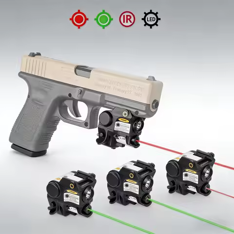 Tactical LS-CL1 Weapons Light Red Green IR Laser Sight Hunting Pistol LED Scout Torch For Berett PX4