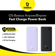 Baseus Bipow Fast Charge Powerbank For Phone External 10000mAh/20000mAh/15W/20W)