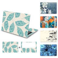 DIY Laptop Skin Laptop Sticker Maple Leaf Cover Art Stickers 12/13/14/15/17 inch Laptop for lenovo D