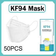 【Ready Stock】KF94 Face Mask Original 50Pcs 4ply for Adult 3D mask face kf94 murah 50pcs KF94 medical high quality Face Mask 100pcs korean style Washable Pm2.5 Reusable Protective Black kf95 n95 Mask 100PCS Certified Face Safety White [made in Korea]
