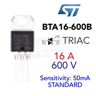 STMicroelectronics TRIAC ไตรแอค 16A 600V (BTA16-600B)