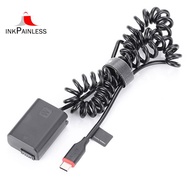 NP-FW50 Dummy Battery DC Power AC Adapter AC-PW20 for Alpha A6400 ILCE-6400 6000 5100 5000 3000 Came