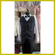 ◱ ۞ ♂ vest/chalico black for adult