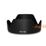 Reversable EW-73B 67mm ew 73b Lens Hood for Canon 650D 550D 600D 60D 700D 18-135 17-85 mm Lens free 
