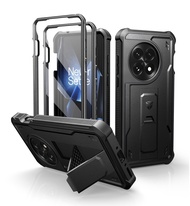 Dexnor สำหรับเคส OnePlus 13[กรอบด้านหน้า2ชิ้น] [อุปกรณ์ป้องกันหน้าจอในตัวและขาตั้ง] [ทำงานร่วมกับรหั