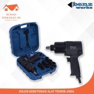 BENZ BZ-5816 Air Impact Wrench KIT 1/2 Inch Mesin Buka Baut Angin