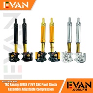 EVAN.COM TRC AEROX V1/V2 CNC Front Shock Assembly Adjustable Compression