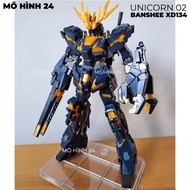 Gundam Unicorn 02 BANSHEE XD134 HG toy model 1/144 scale 1:144 assembled plastic robot GUNPLA DESTRO