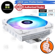 [CoolBlasterThai] Thermalright AXP120-X67 WHITE ARGB Low-Profile CPU Cooler with 6 Heatpipes (AM5/LG