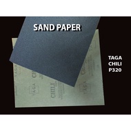Sand Paper / Kertas Pasir P100 P320 P2000 TAGA Chili Silicon Carbide Waterproof Sand paper / Kertas 
