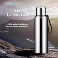 Portable Thermos Bottle 314 Stainless Steel Vacuum Flask Outdoor Travel Sports Insulated Water Cup T