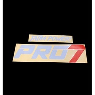 Car cutting set sticker East Java powerPRO7