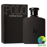 น้ำหอมแท้ 100%   Polo  Double Black EDT 125ml. (กล่องชีล) ราคาพิเศษเพียง 10 ขวดแรกเท่านั้น!!!