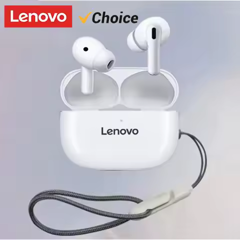 Lenovo wireless headphones, in-ear, HiFi stereo, Bluetooth, noise cancellation, Sports gaming headse