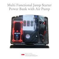EFast Jump Starter Multi Function Powerful Portable Pump 12v 10000mAh Car Power Bank with Air Pump