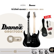 Ibanez GRG170DX Black Night Electric Guitar 1 Year Circuit AssawaMusic