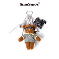 SmoSmos [MBTI Blindfolded Bear] Original Design Niche Bear Doll Bag Pendant Plush Doll Gift