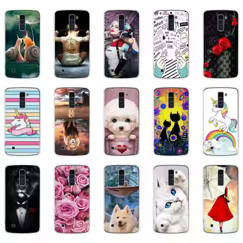 For Funda LG K10 2017 K 10 Cover Case Soft TPU Silicone For LG k10 2017 Phone Case Covers For lg k10
