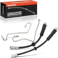 Frankberg 2 x Front Brake Hose 320/337 mm Compatible with A4 8W2 8WC 2015-2024 A5 F53 F5P 2016-2024