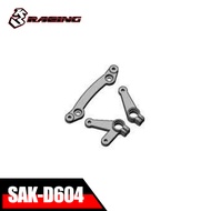 3RACING Parts Dual Wiper Steering Set SAK-D604 for Sakura D6 S 1/10 RC Model Car Drift Racing Access