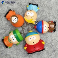 NOBELJIAOO 5pcs/Set South Park Anime Figures American Band Action Figure Statues Collect Ornaments M