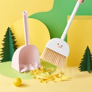 Inaso Sapu Pengki Lantai Rumah Alat Pembersih Sampah Broom Dustpan Set Ijuk HSB645