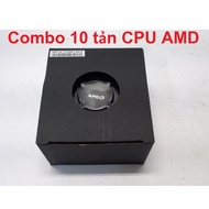Combo of 10 AMD Ryzen Wraith Stealth CPU cooling fans, new box