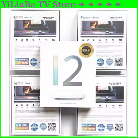 【Genuine】2026 Enhanced Edition UBOX12 TV box Global Version unblock tech 64GB USA/Canada super TV Bo