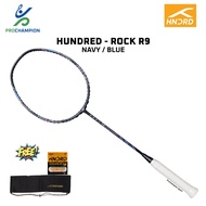 New HNDRD Hundred Rock Badminton Racket Navy BlueR9