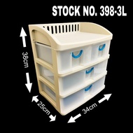 DESKSTOP STORAGE BOX DRAWER DURABOX AMIGO DRAWER 3L, 4L & 5 LAYER DRAWER ORGANIZER DAMITAN AMIGO