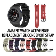 Amazfit Active Edge Strap Replacement Soft Silicone Watch Strap Amazfit Watch Active Edge A2212 Wris