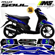 Decal Sticker Striping Variation Mio Soul Carburetor 2006-2012 MOVISTAR Mio Soul 115-Mio Soul Old/Ol